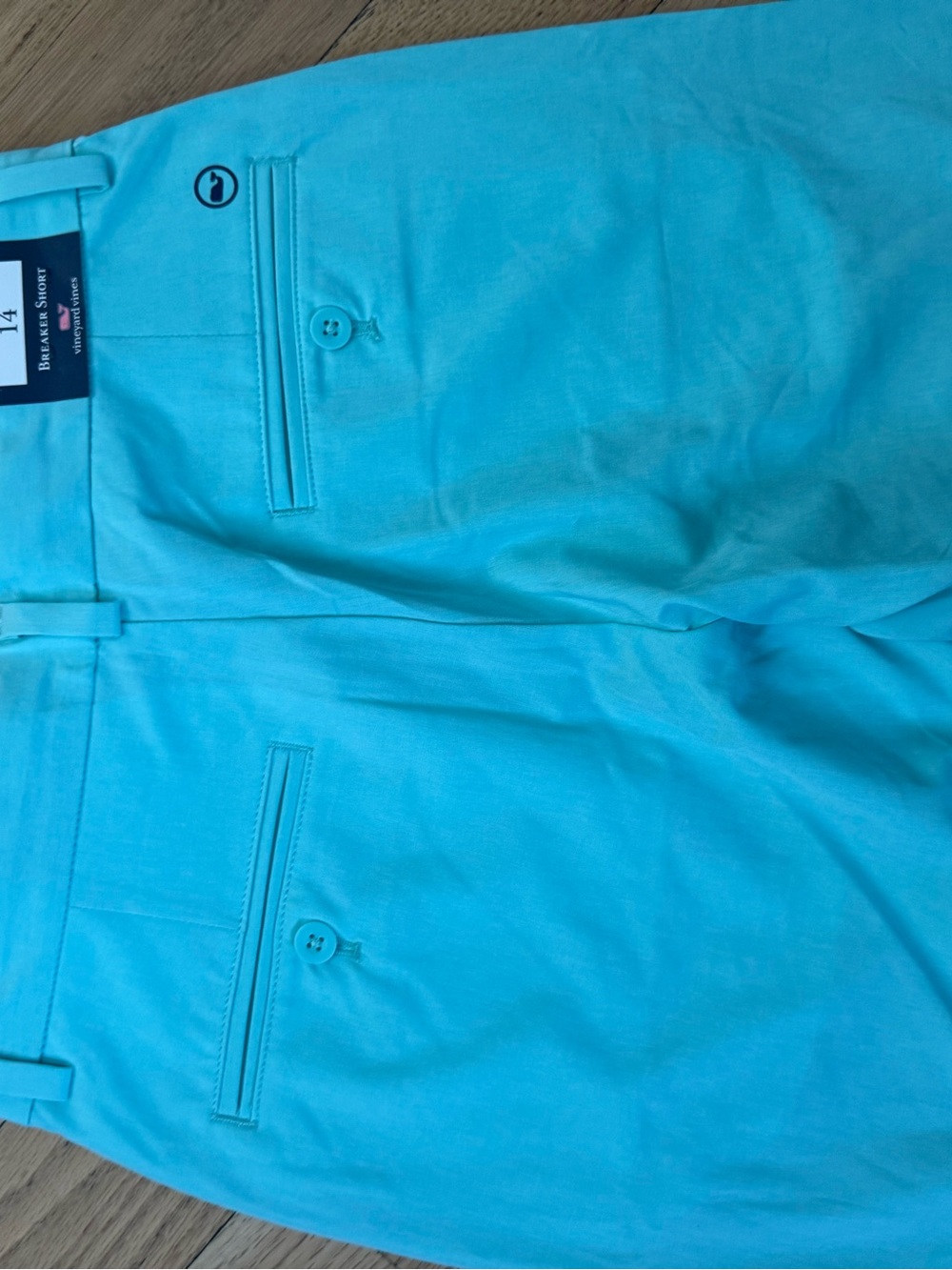 Boys Performance Vineyard Vine Shorts Teal